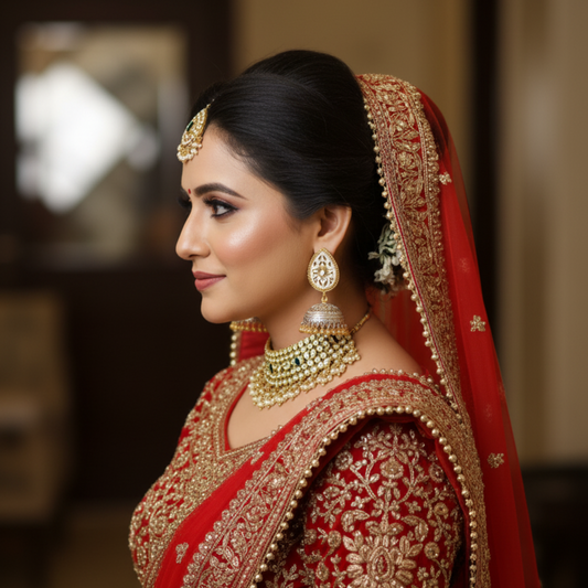 Statement Bridal Jhumka Earrings - Festive & Wedding Collection