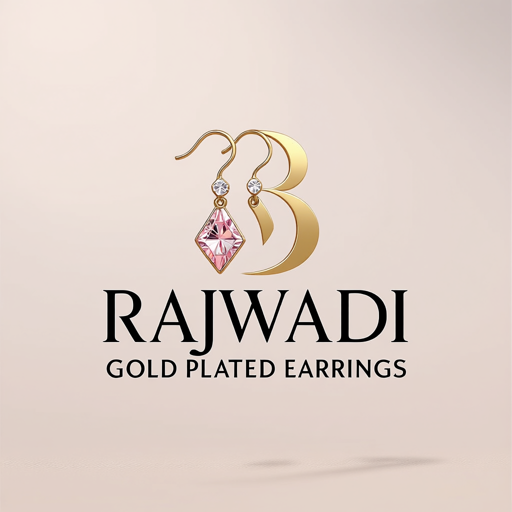 Rajwadi Gold Plated Earrings